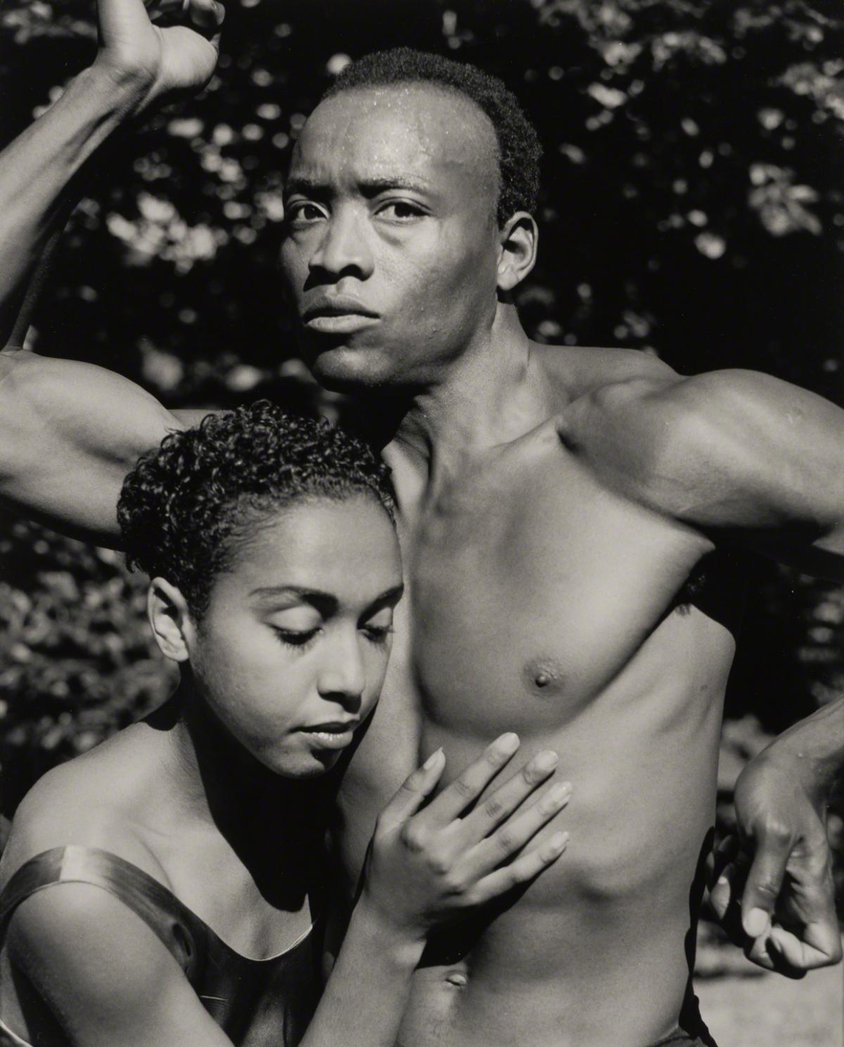 Philip Trager, Bill T. Jones and Bunty Matthias 1988 (from the "Dancers Bullfinch / Little Brown, 1992" Series), 1988.