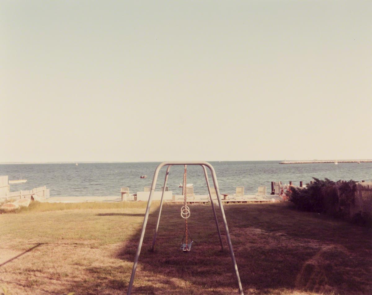 Joel Meyerowitz, Swings, Provincetown, 1983.