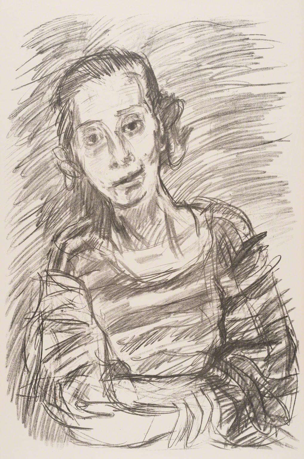 Oskar Kokoschka, Variation III (Concert I: Naëmi) From Variations on a Theme), 1921.