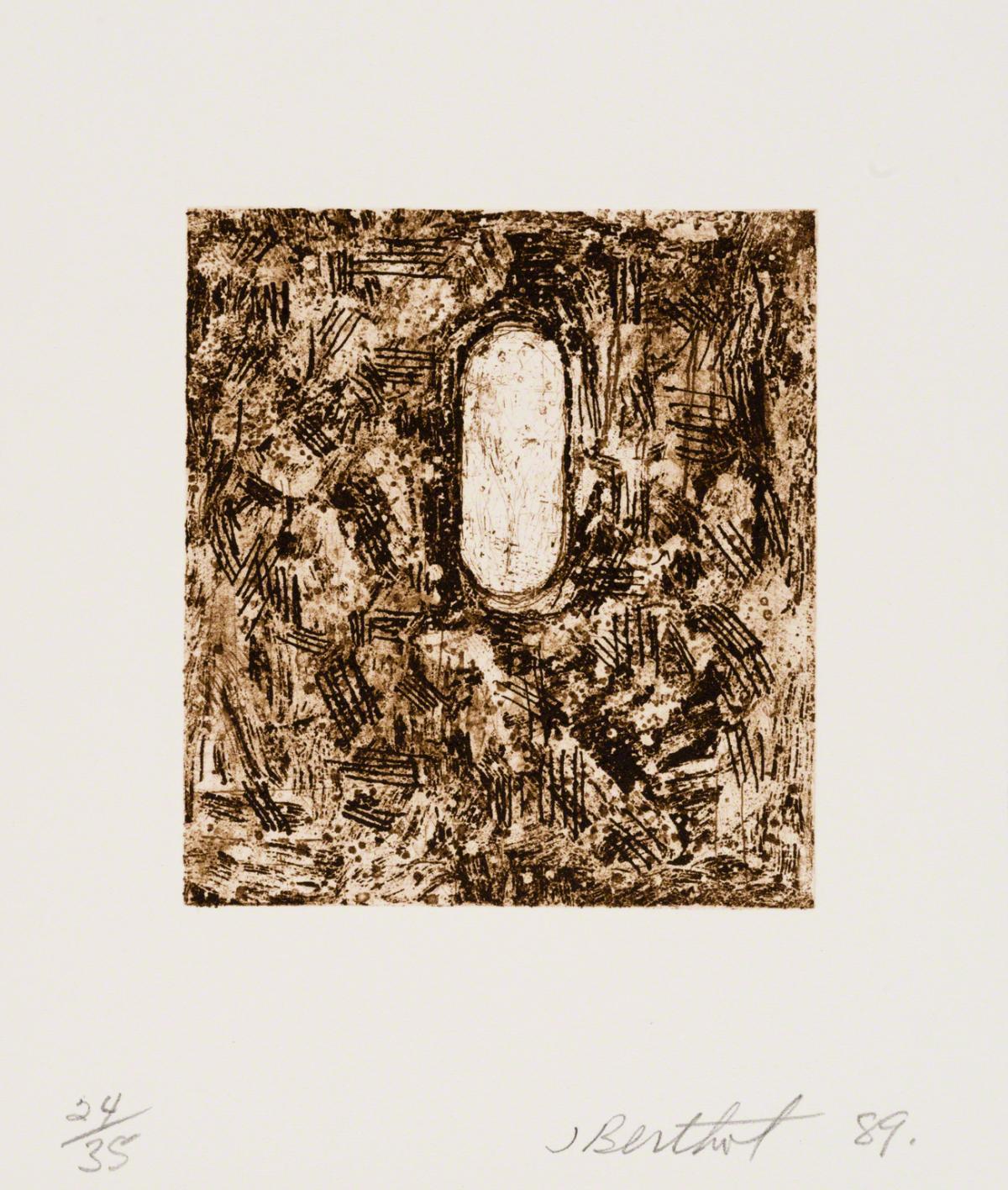 Jake Berthot, Untitled, 1989.
