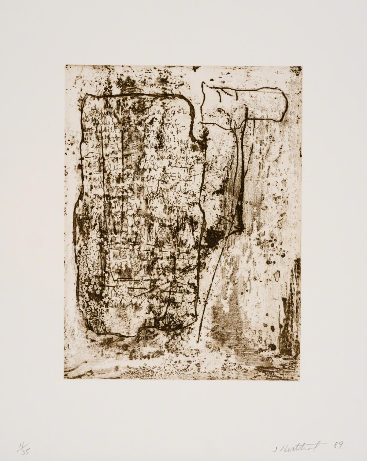 Jake Berthot, Untitled #5, 1989.