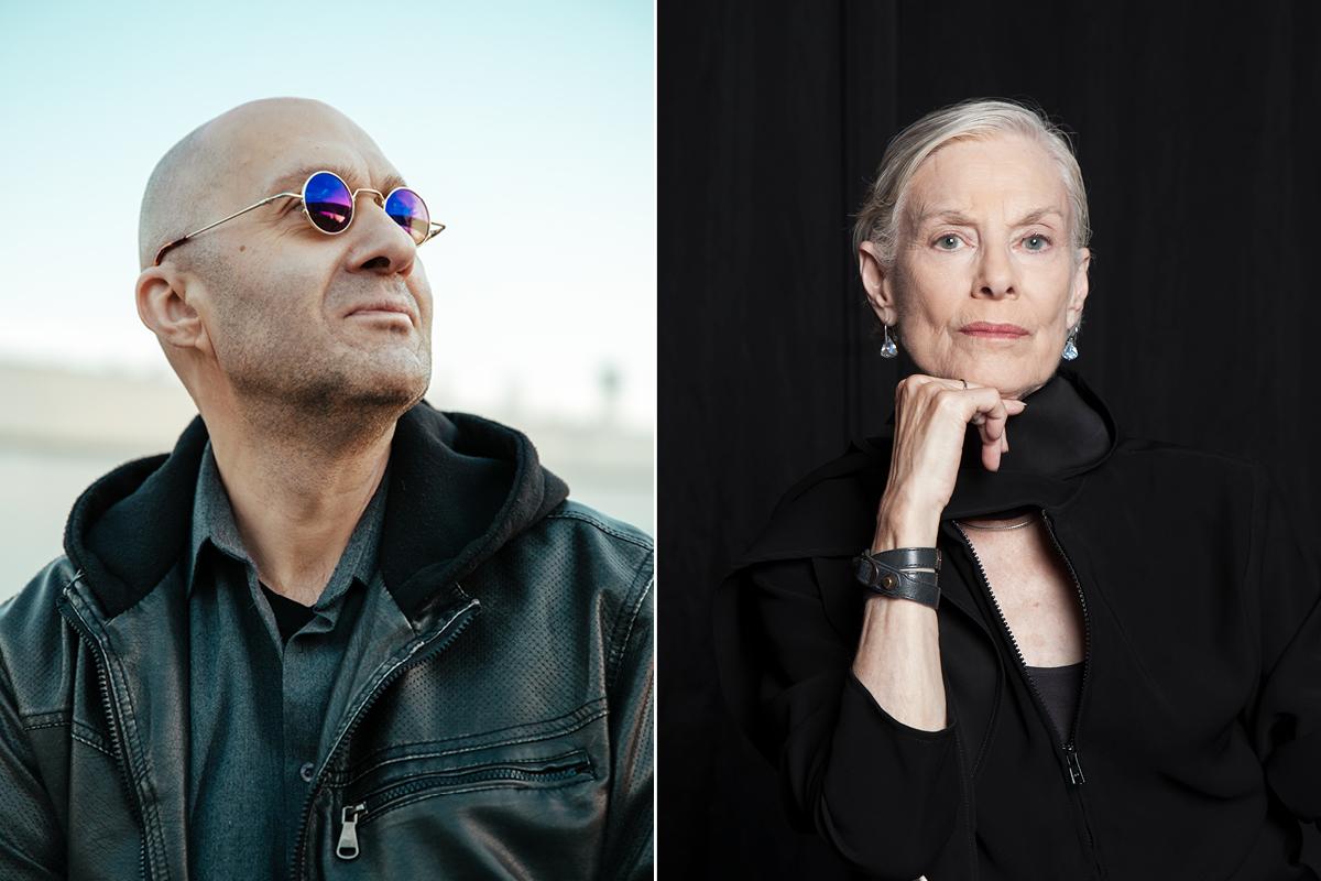 Anton Batagov and Lucinda Childs