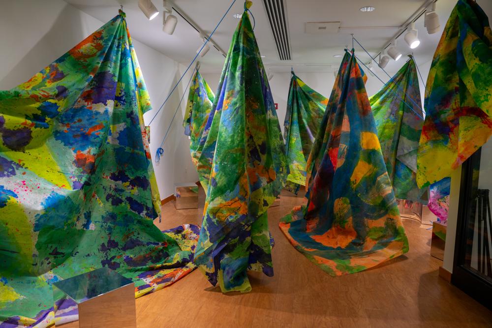 Art-Play-Practice installation at THEARC