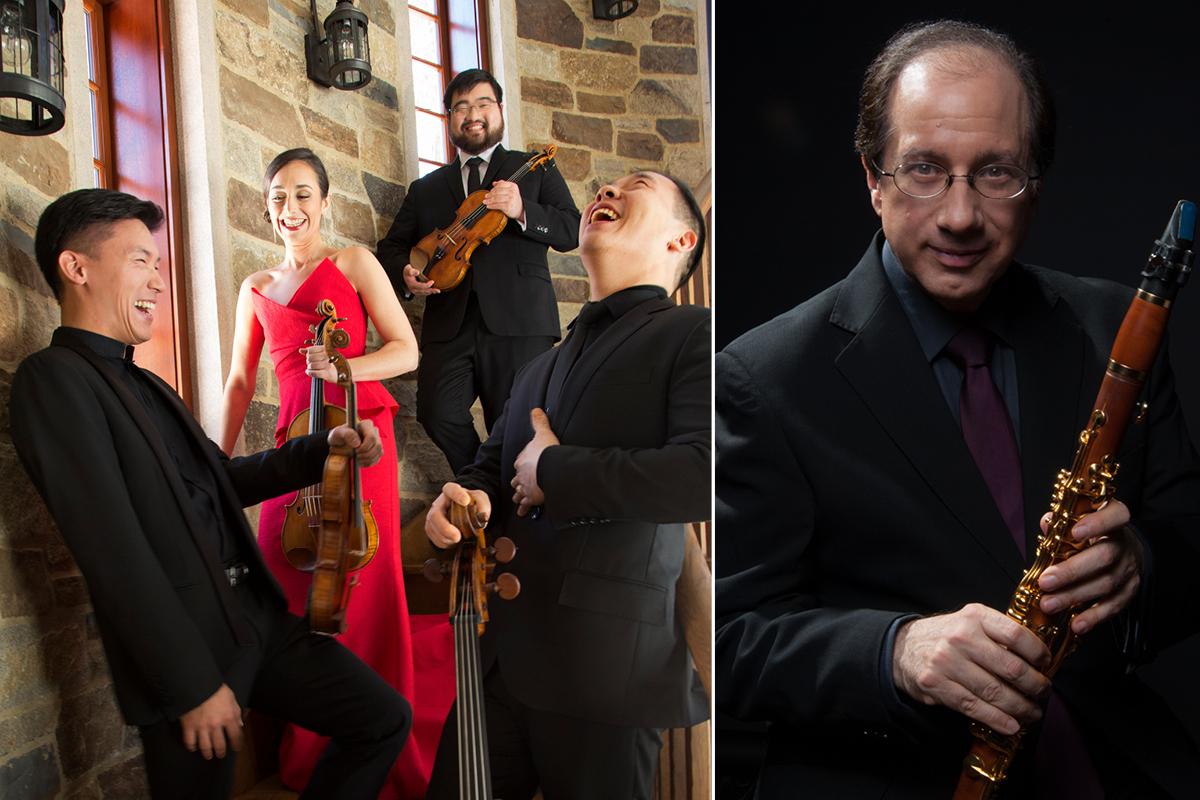 Parker Quartet and Charles Neidich