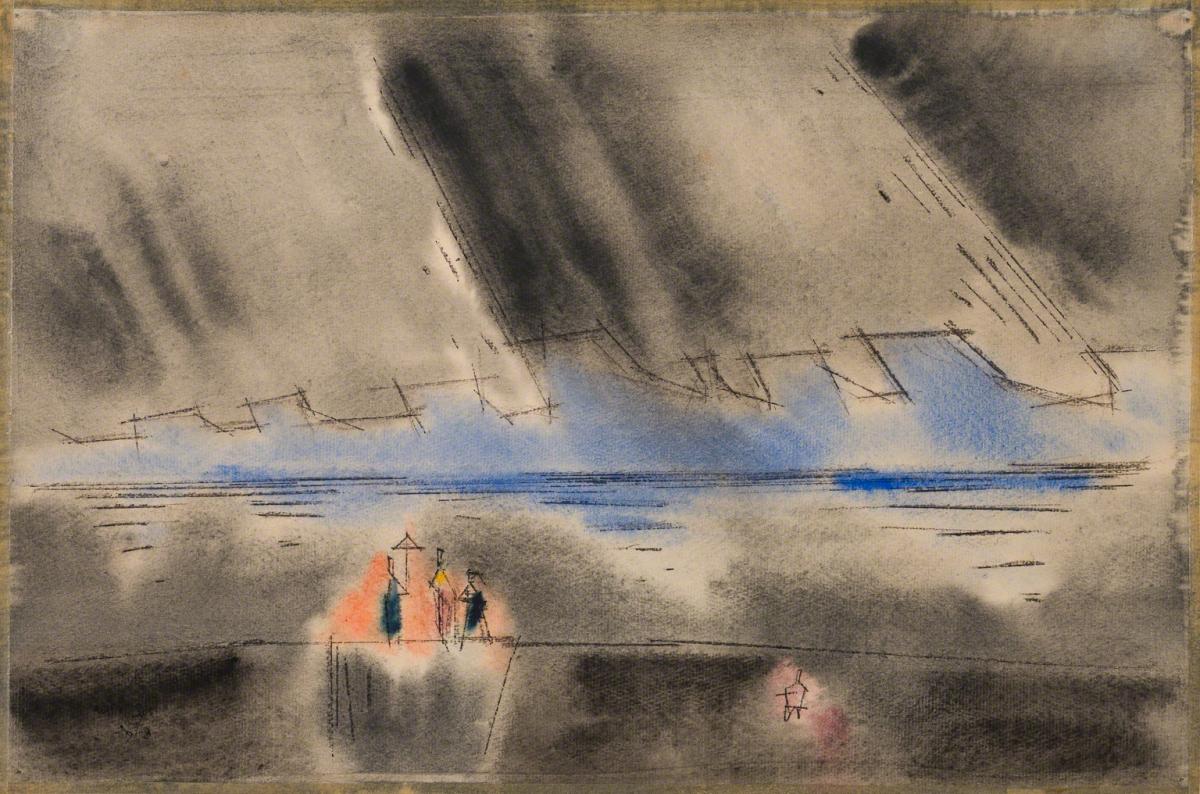 Lyonel Feininger, Perfume and Sweet Candy, 1948.