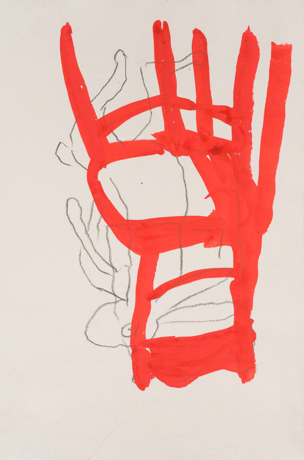 Georg Baselitz, La sedia di Paolo, 1988.