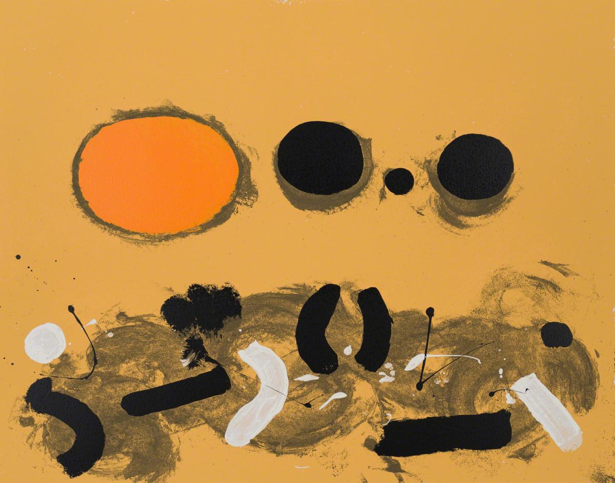 Adolph Gottlieb, Untitled, 1972.