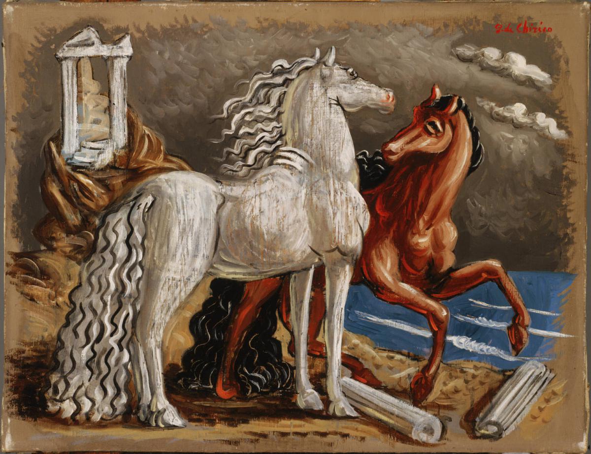 Horses — Giorgio de Chirico (ca. 1928)