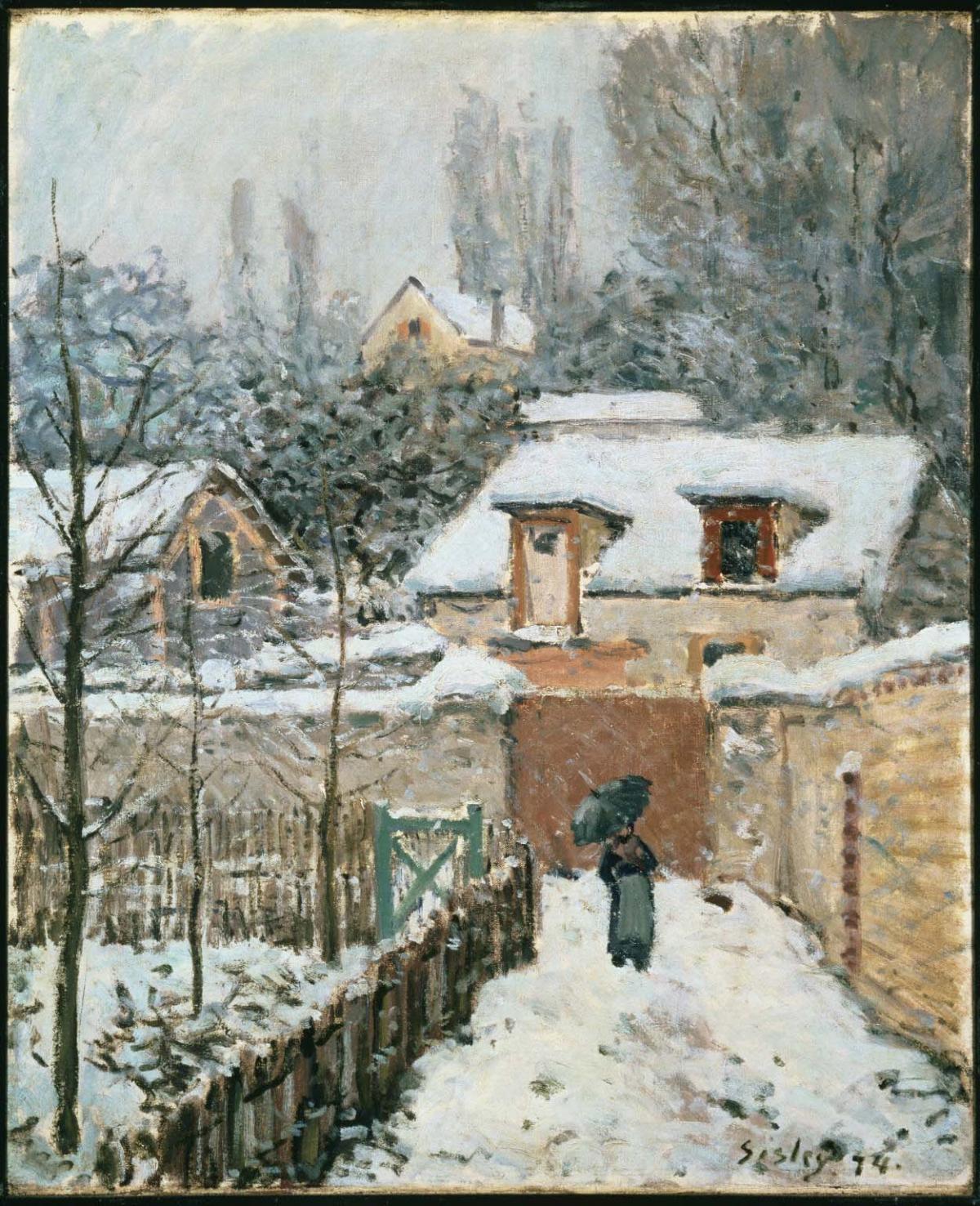 Snow at Louveciennes | The Phillips Collection