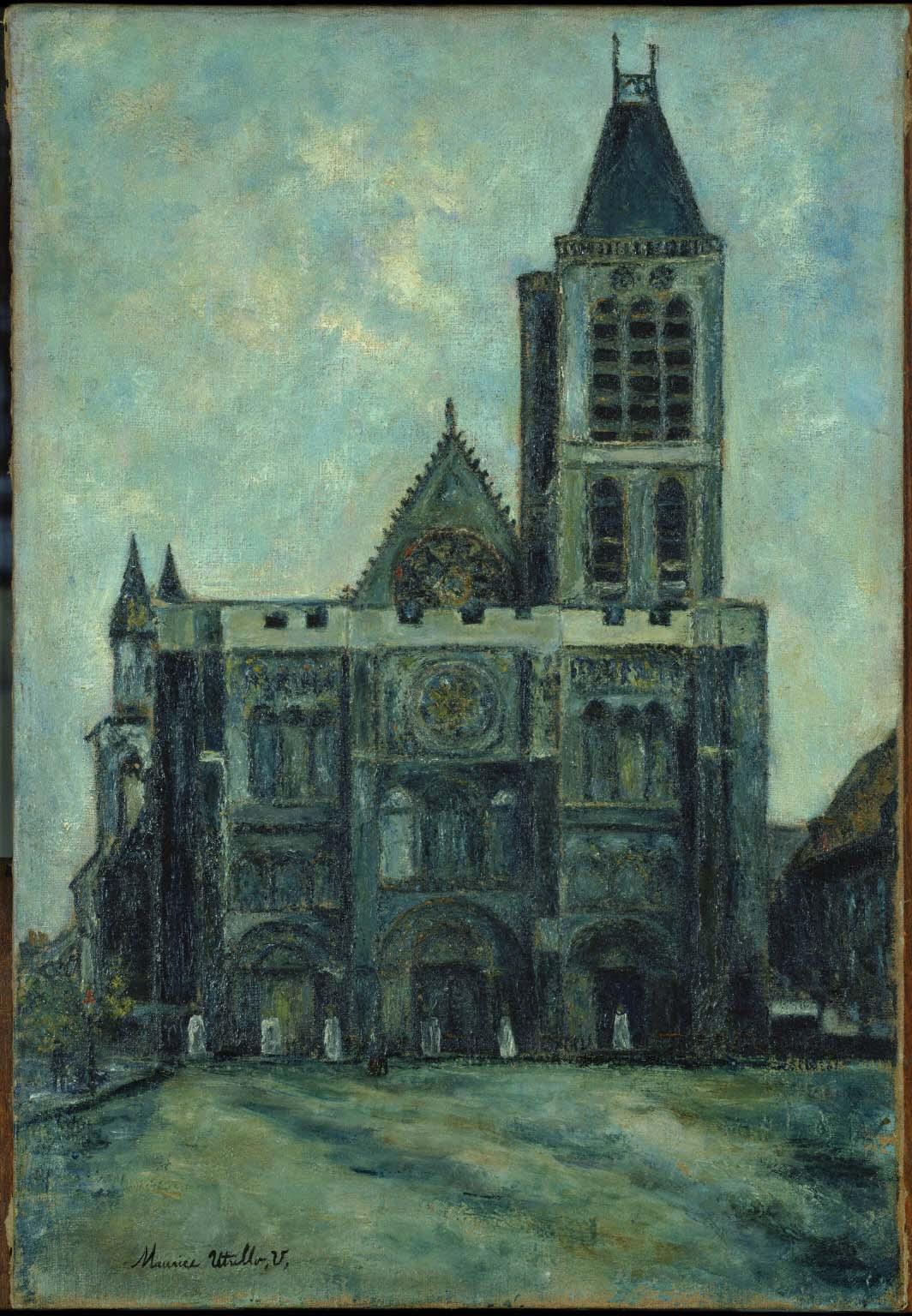 Maurice Utrillo、LANNOIS(SEINE ET OISE) Maurice Utrillo Pochoir 