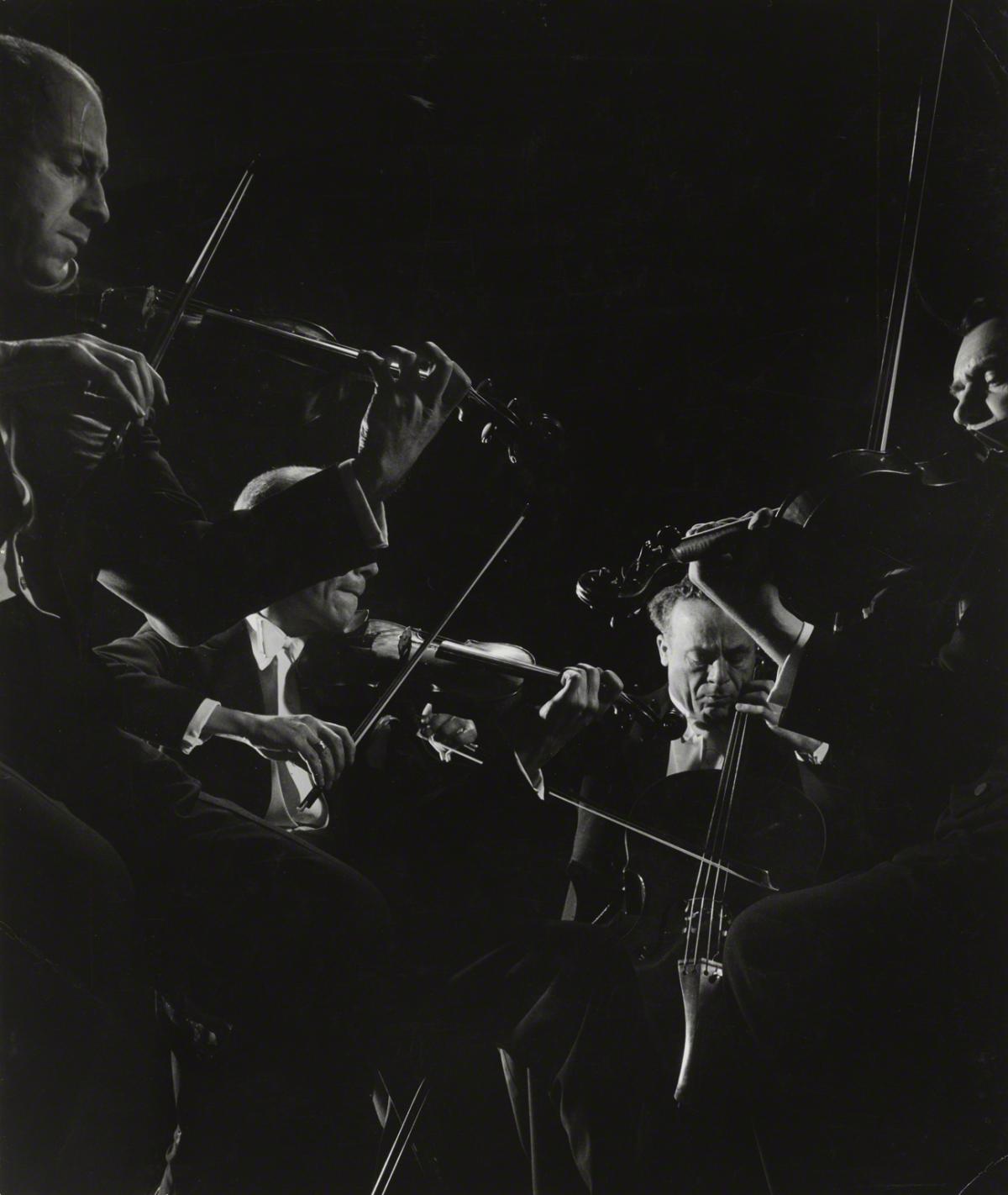 The Budapest String Quartet with Josef Roismann, 1st Violin; Edgar