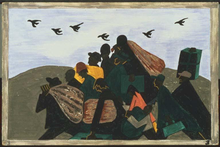 Jacob Lawrence's "Migration Series"