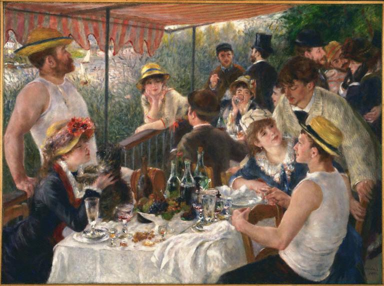 Renoir's Luncheon of the Boating Party