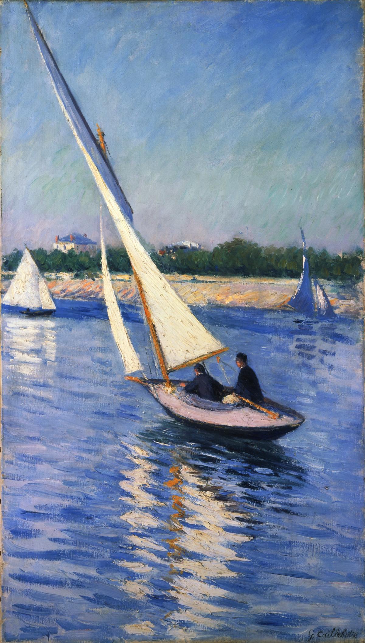 Caillebotte, Sailboats on the Seine at Argenteuil, Private Collection.jpg image for 2018-01-04-phillips-after-5
