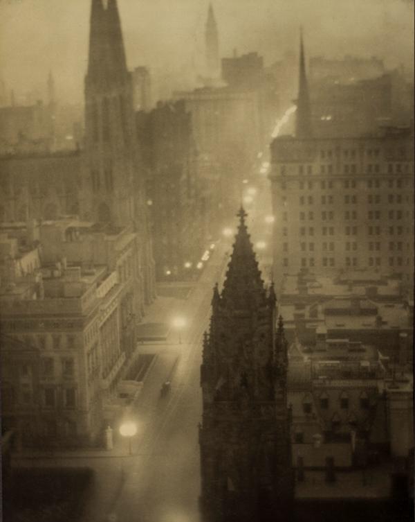 Fifth Avenue from the St. Regis by Alvin Langdon Coburn 