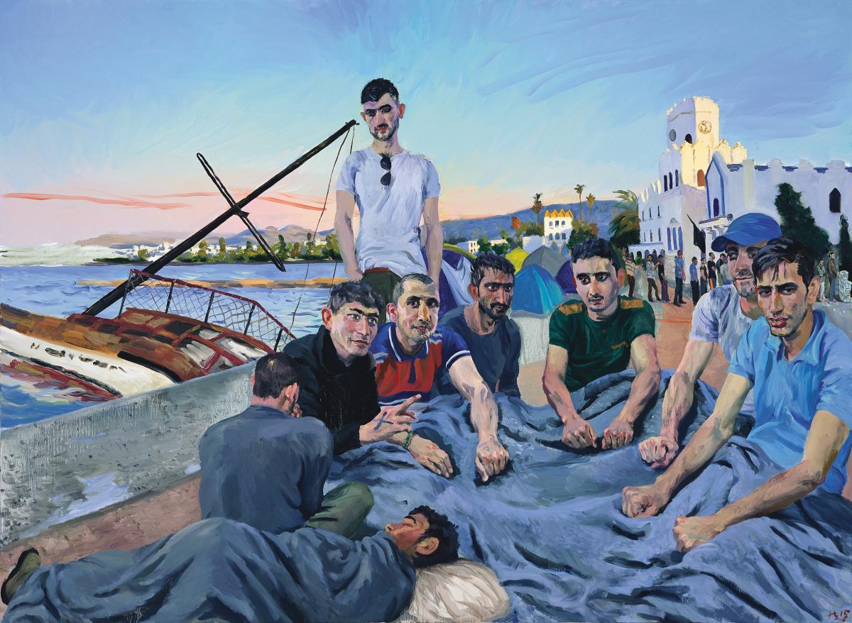 Liu Xiaodong, Refugees 4_2015.jpg image for 2019-07-14-warmth-member-morning