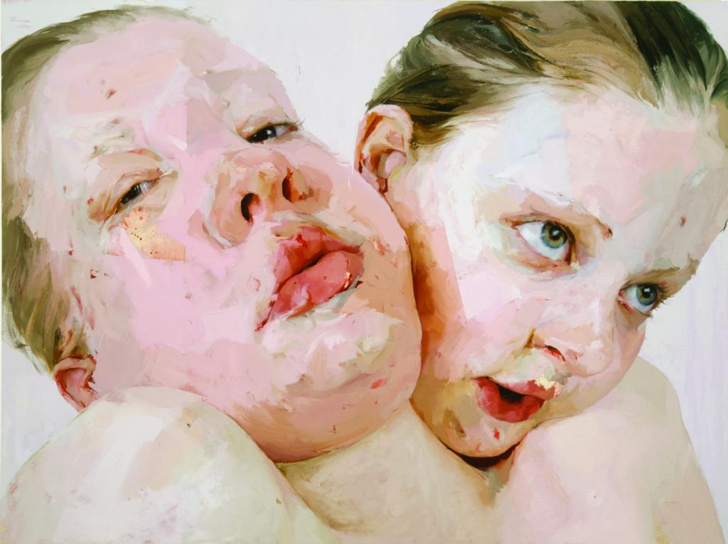 Hyphen, 1999, by Jenny Savilleen Hyphen, 1999, by Jenny Saville