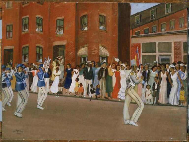 crite, parade on hammond street, 1935 - Donna Jonte.jpg image for 2020-07-18-family-program