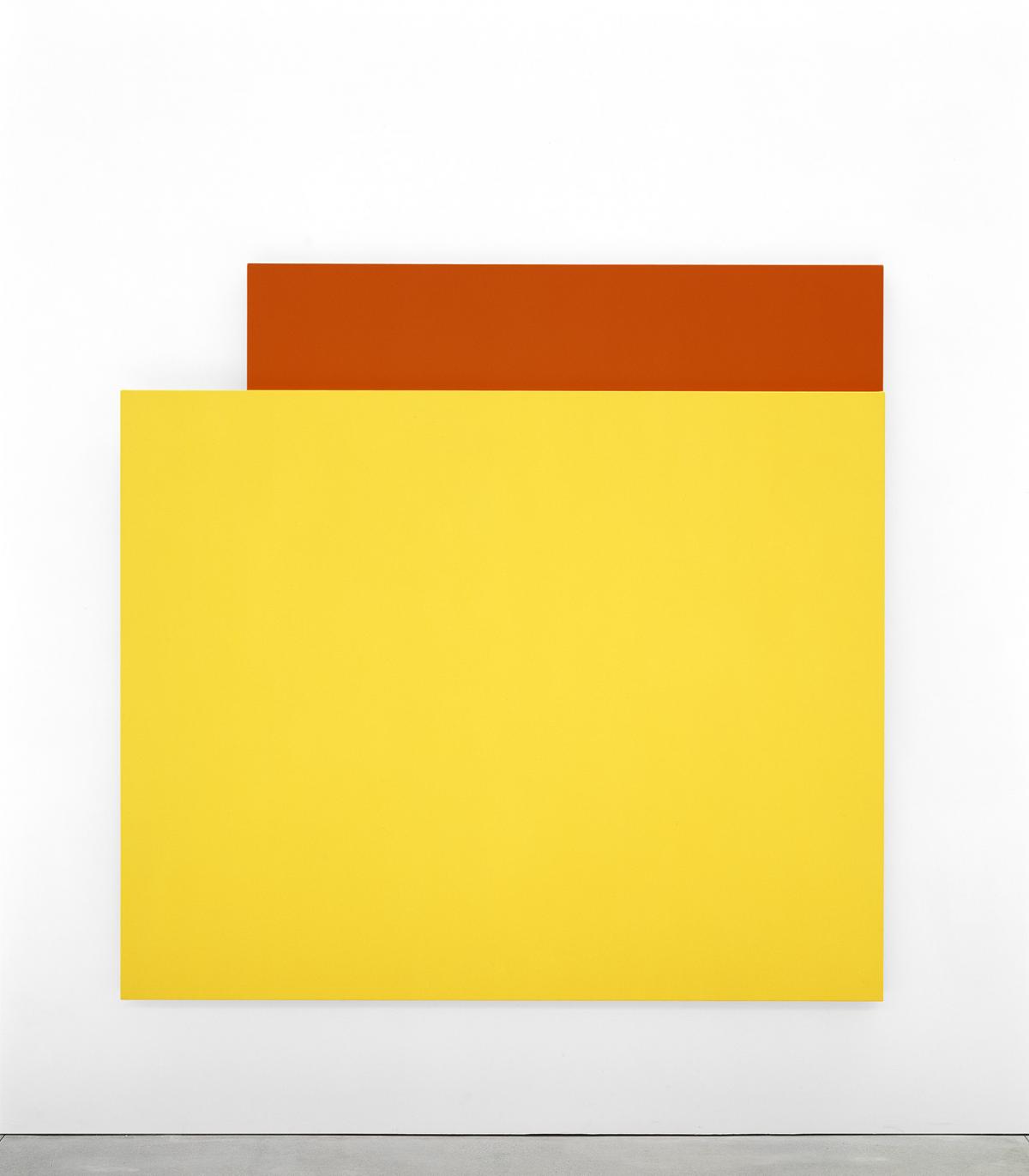 Ellsworth Kelly, Yellow Relied Over Red