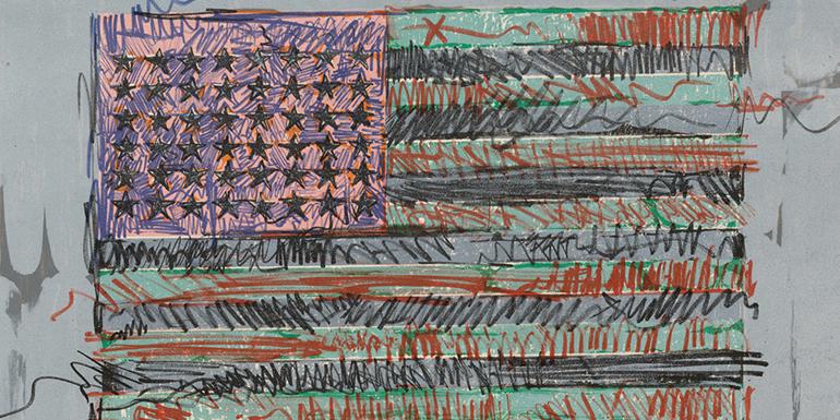 Flags II, Jasper Johns, 1970