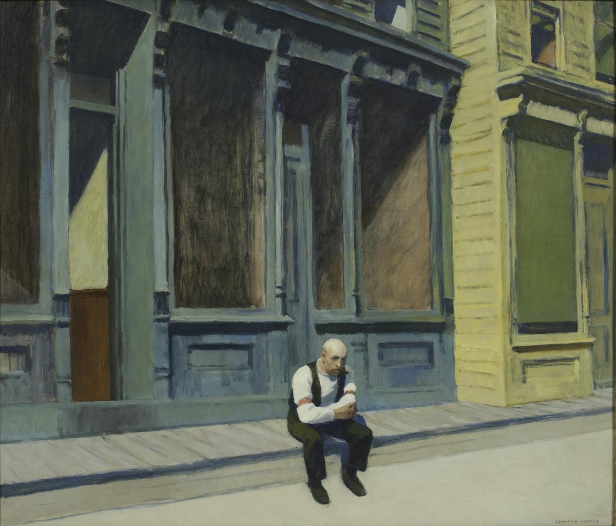 Edward Hopper, Sunday, 1926