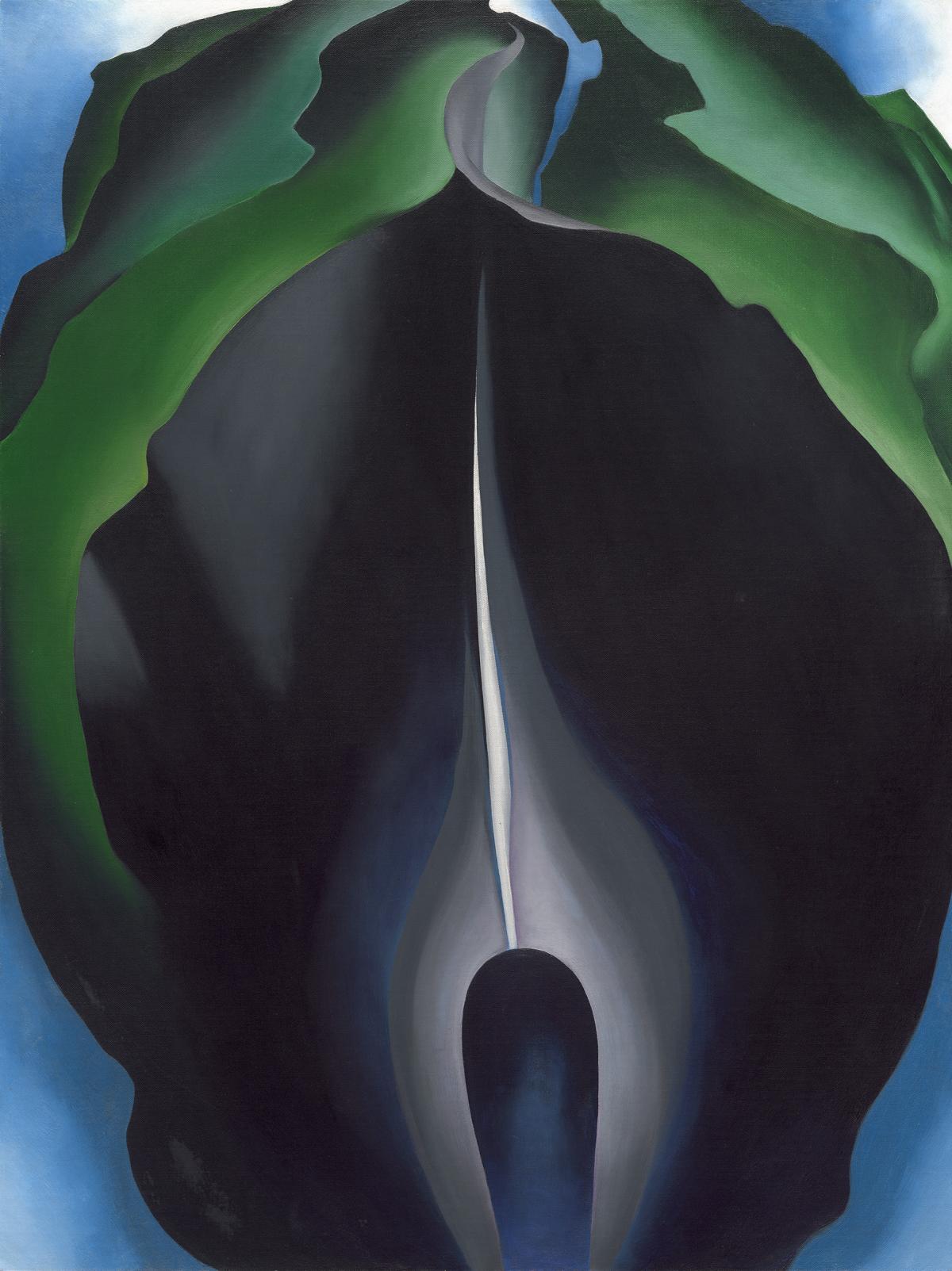 Georgia O'Keeffe, Jack-in-the-Pulpit No. IV, 1930 Georgia O'Keeffe, Jack-in-the-Pulpit No. IV, 1930