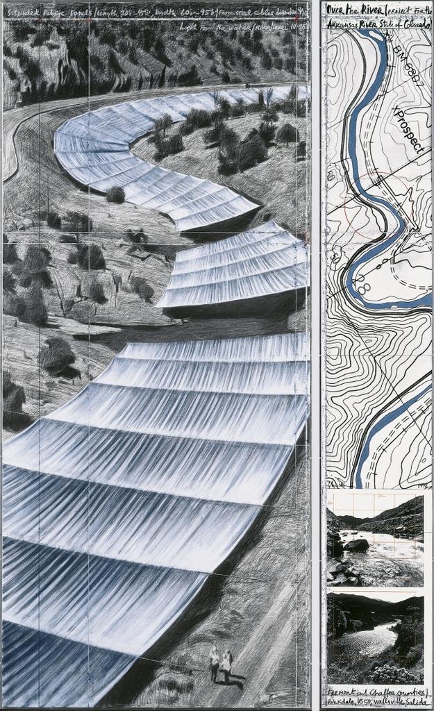 Over the River, by Christo and Jeanne-Claude