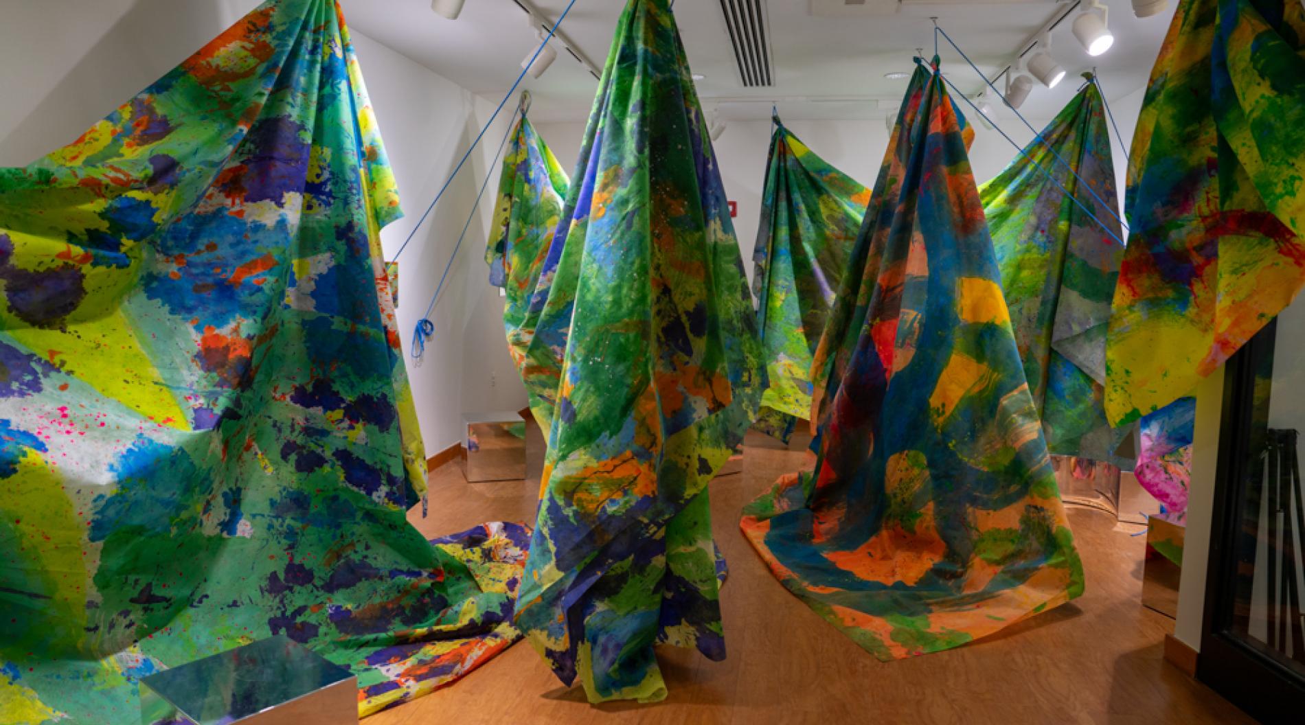 Art-Play-Practice installation at THEARC