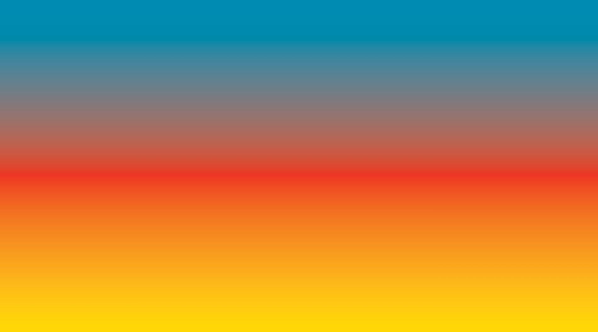 Gradient from yellow to red orange to blue