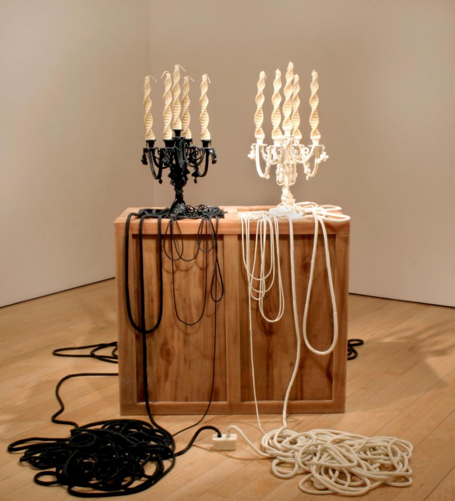 Jeanne Silverthorne, DNA Candelabra