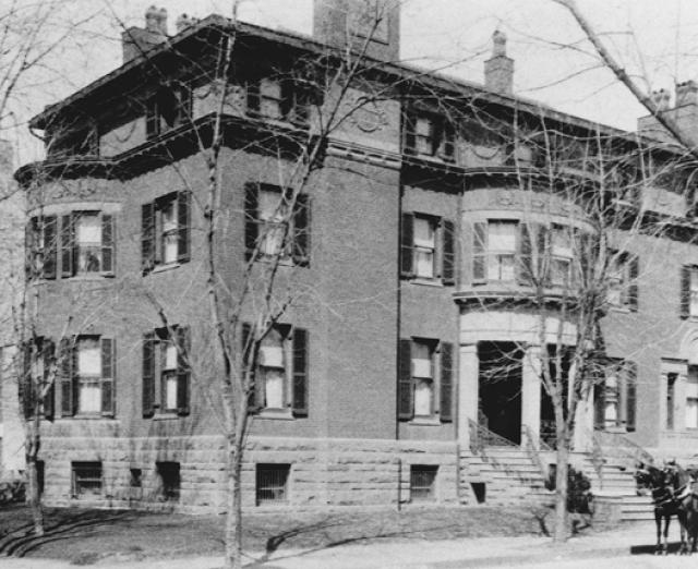 Photograph of the exterior of The Phillips Collection c. 1900