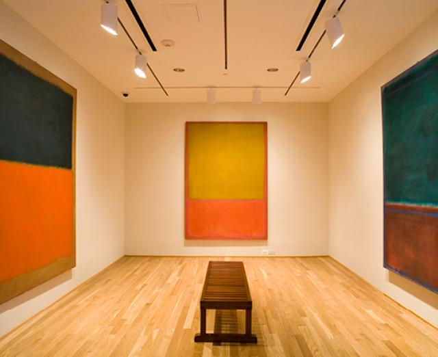 Photograph of The Rothko Room
