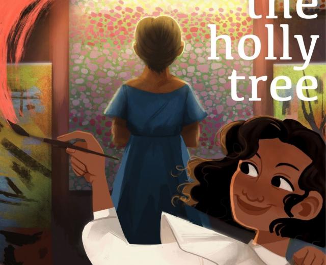 Cover of beneath the holly tree, a comic about Alma Thomas