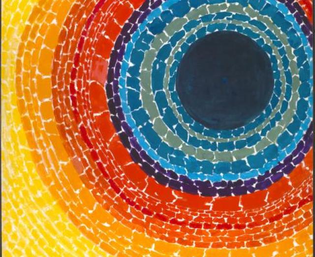Alma Thomas's painting The Eclipse