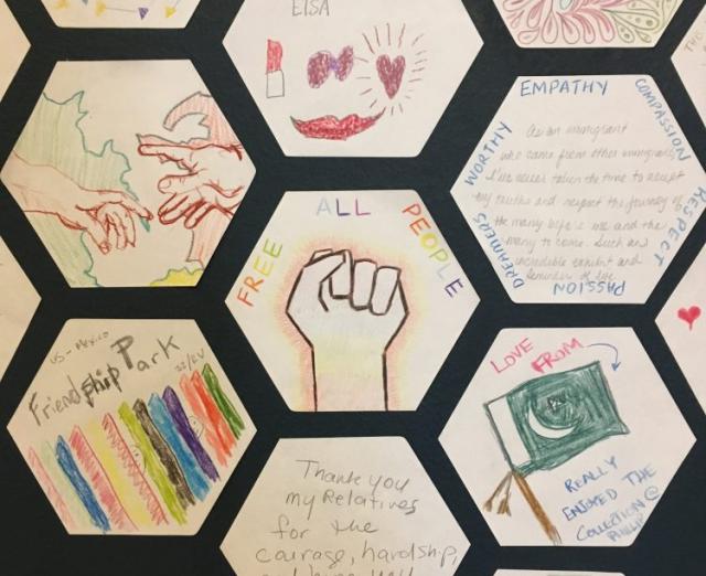 Messages of the visitors
