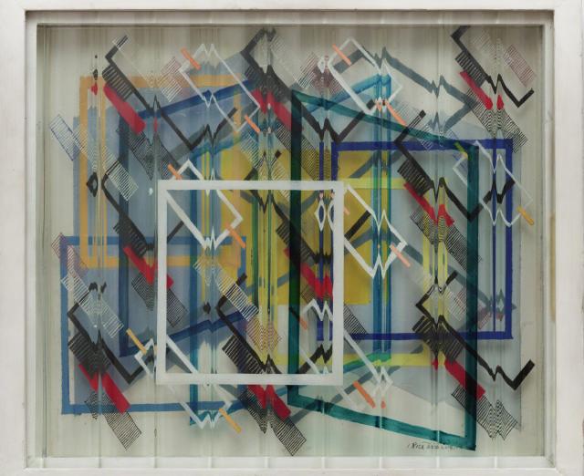 Irene Rice Pereira, Transversion, 1946.