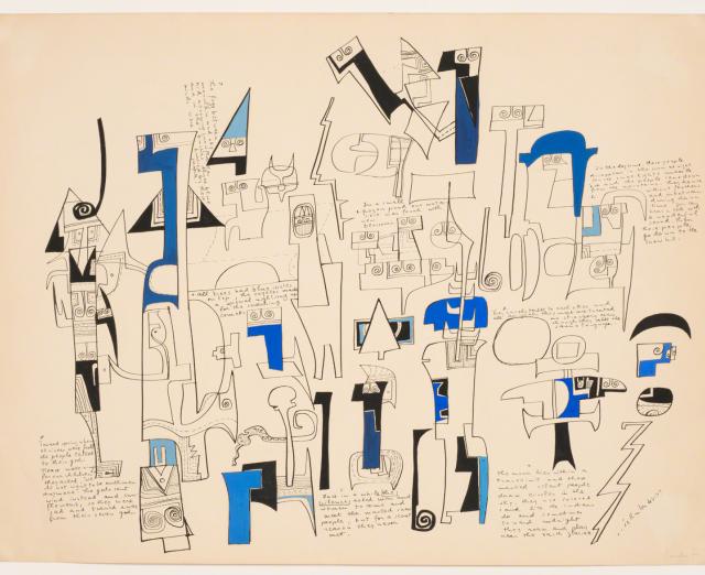 Sonja Sekula, Untitled, 1946-47.