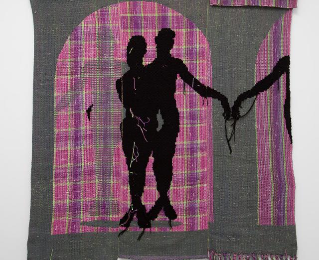 Diedrick Brackens the night is my shepherd 2022 Cotton and acrylic yarn 84 x 82 in. Rubell Collection, Miami and Washington, DC