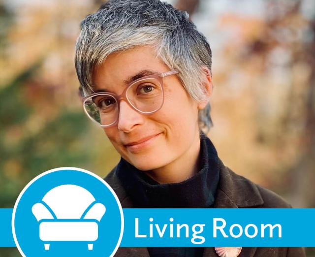 Natalie Campbell headshot promo for Living Room talk
