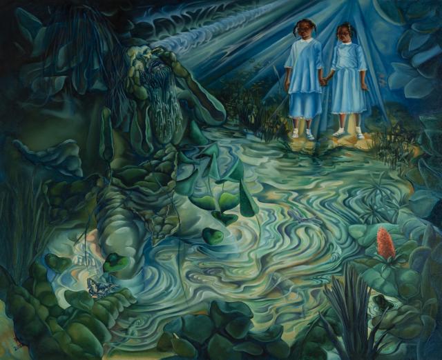 Rik Freeman, Wenceslau, BAHIA! Series, 2020, Oil on canvas