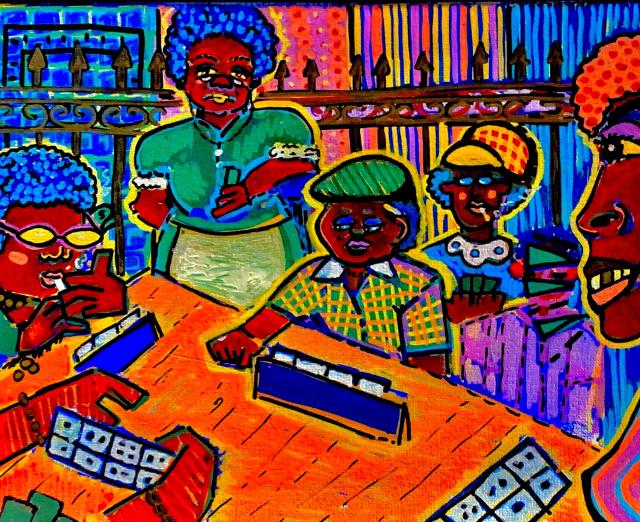 Dominoez artwork by Natalie Courtney