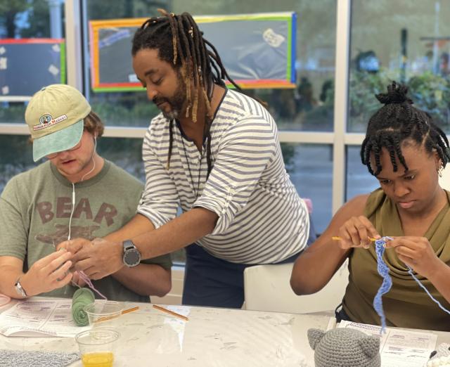 Crochet Circle at Phillips@THEARC