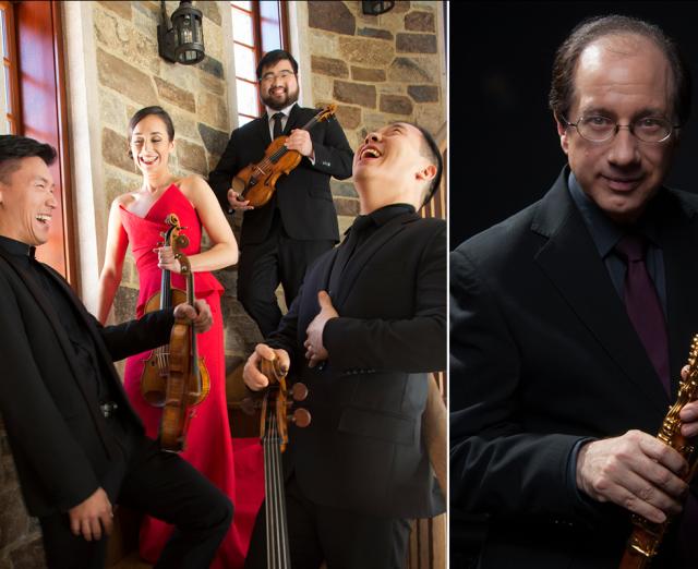 Parker Quartet and Charles Neidich