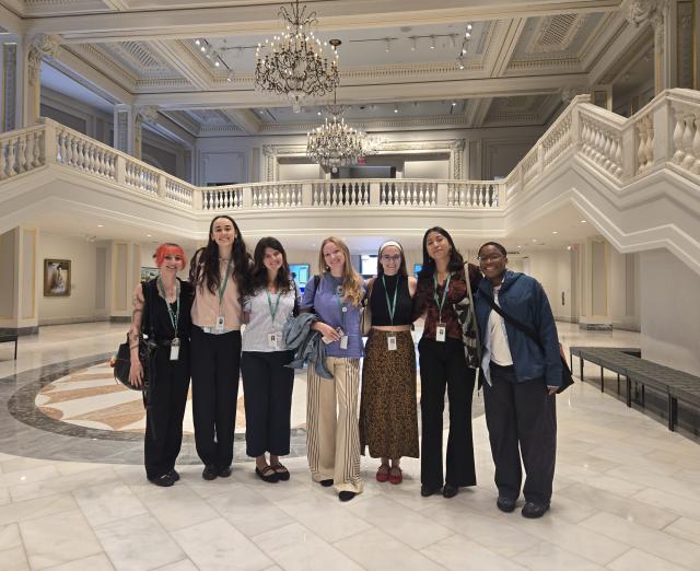 Summer 2026 interns at NMWA