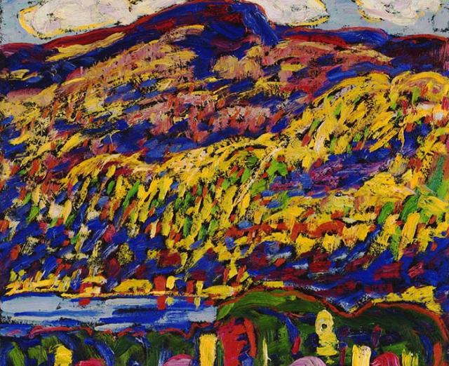 Marsden Hartley's Mountain Lake—Autumn