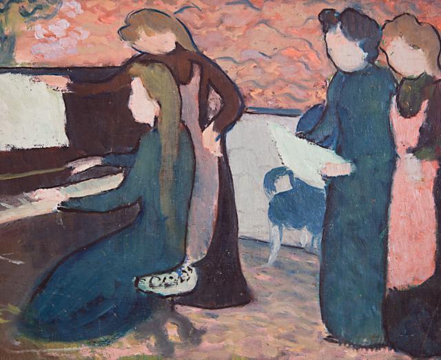 Maurice Denis' Les Musicians