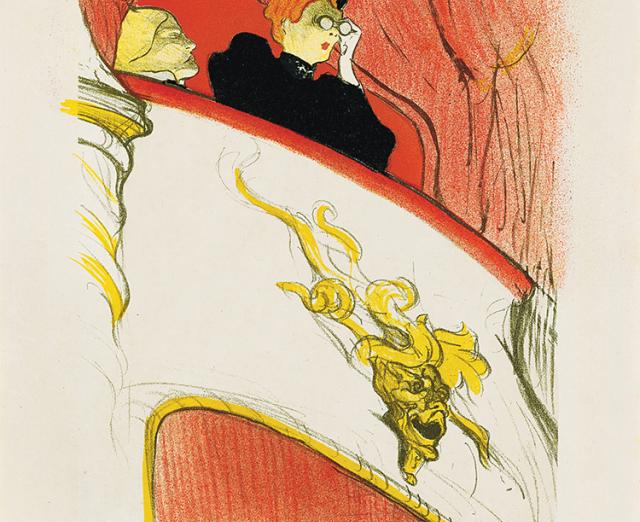 Box with the Gilded Mask_Toulouse-Lautrec