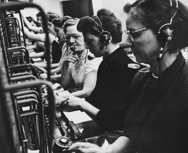 General Service Department, 30 Rockefeller Plaza, New York City c. 1950s Gelatin silver print Gift of Cam and Wanda Garner, 2012 
