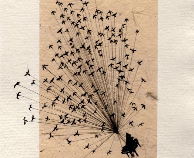 Emily Francisco, Nevermore, 2014, archival ink on paper