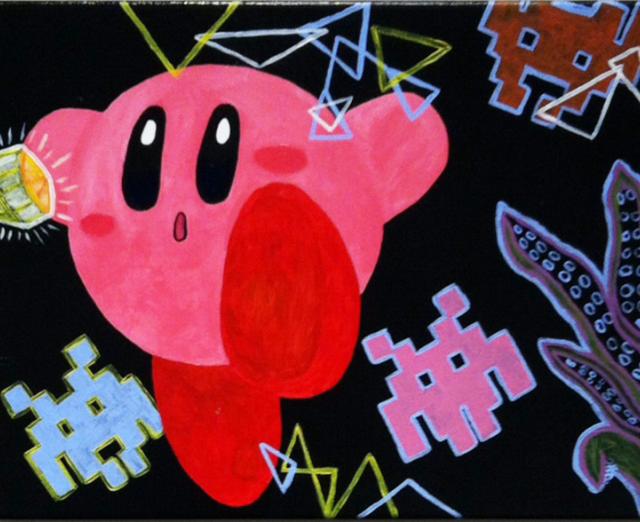 Intergalactic Ode, August 2015, Acrylic on canvas